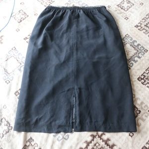 Merona Ruffled Elastic Pencil Skirt